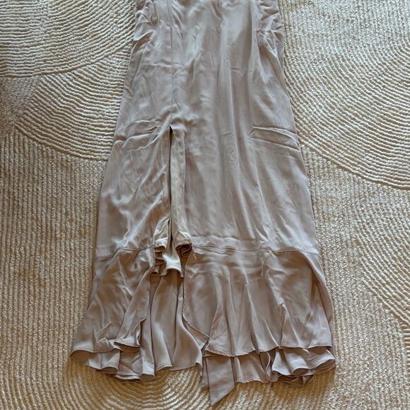 NWT Show Me Your MuMu Claire Dune Chiffon Midi Dress - Picture 11 of 12
